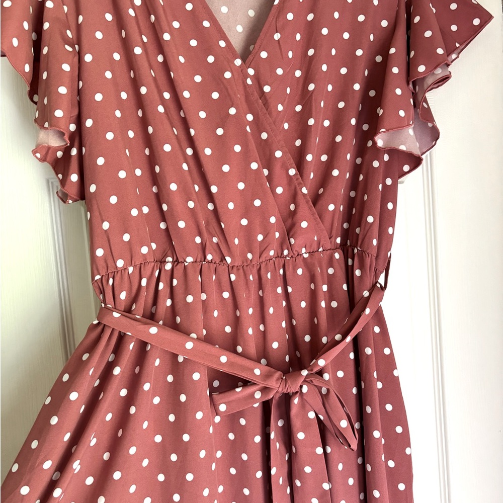 Ruffled Plus sized Approved Dress